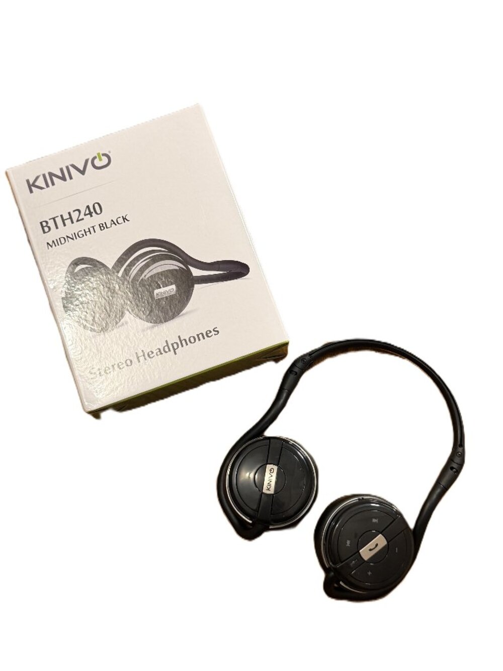 Stereo Headphones KINIVO BTH240 New Headset Wireless